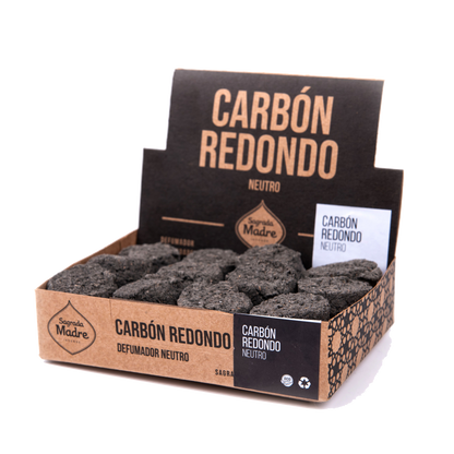 Carbón  Vegetal Redondo Neutro